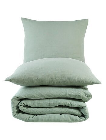 Housse de couette gaze de coton