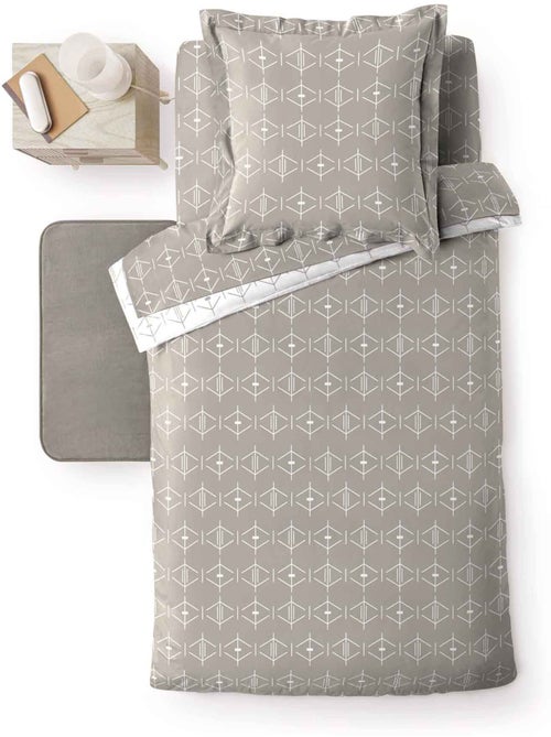 Housse de couette Geometrix - Kiabi