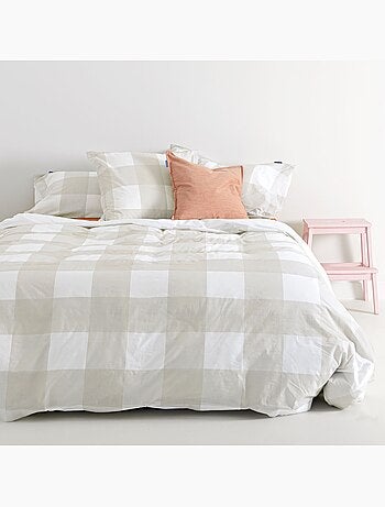 Housse de couette Gingham "Happyfriday