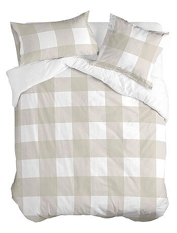 Housse de couette Gingham "Happyfriday