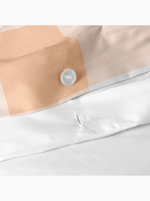 Housse de couette Gingham "Happyfriday" - Kiabi