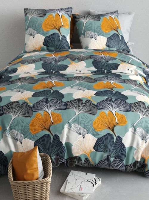 Housse de couette GINK + 2 taies coton 57 fils - Kiabi Housse de couette GINK + 2 taies coton 57 fils - Kiabi