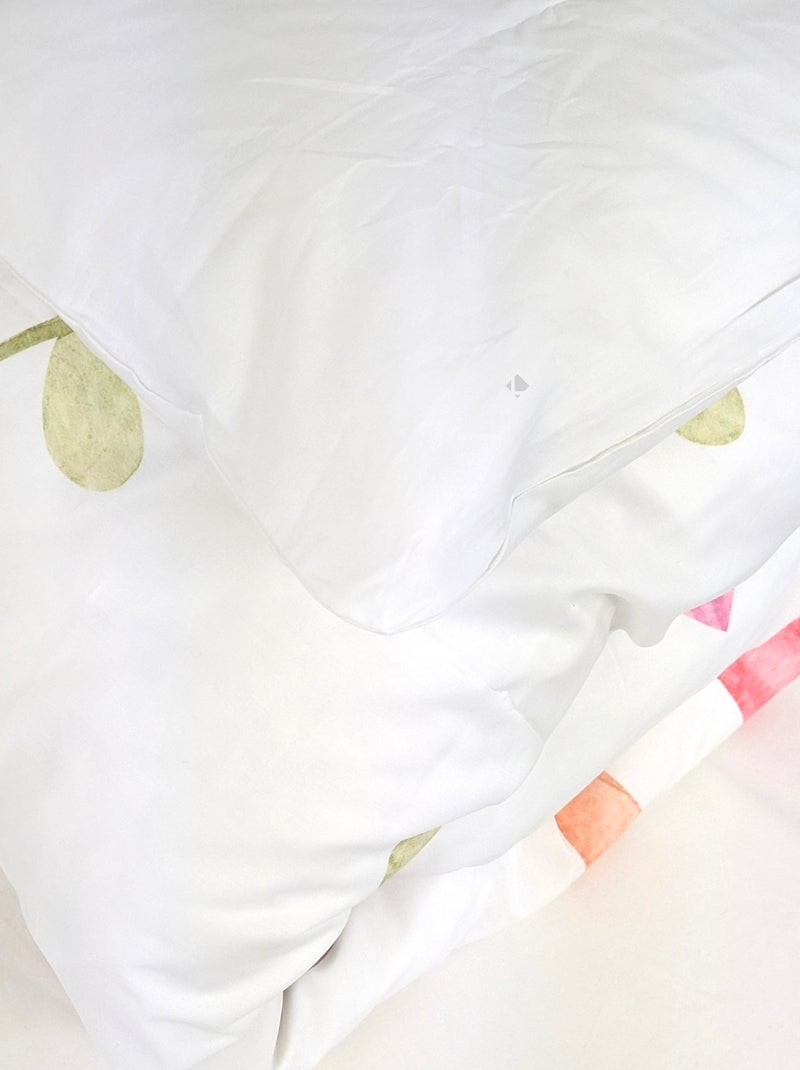 Housse de couette GISELLE Rose - Kiabi