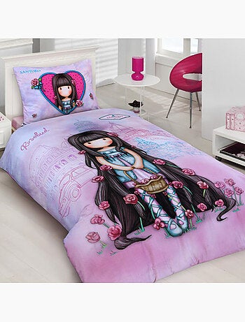 Housse de Couette Gorguss Santoro Rosebud 140x200 cm + taie - Parure en coton