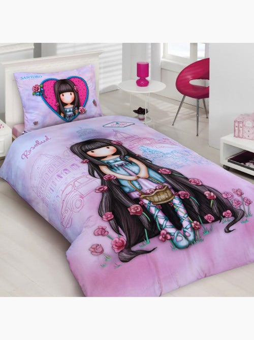 Housse de Couette Gorguss Santoro Rosebud 140x200 cm + taie - Parure en coton - Kiabi