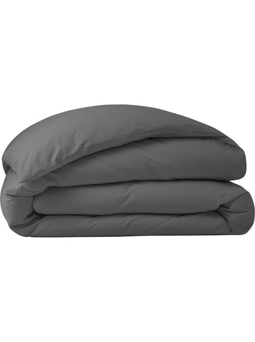 Housse de couette Grand Hôtel Signature — Percale de coton peigné 80 fils/cm² - Kiabi Housse de couette Grand Hôtel Signature — Percale de coton peigné 80 fils/cm² - Kiabi