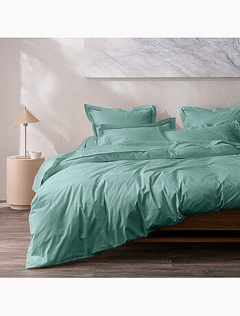 Housse de couette Grand Hôtel Signature — Percale de coton peigné 80 fils/cm²