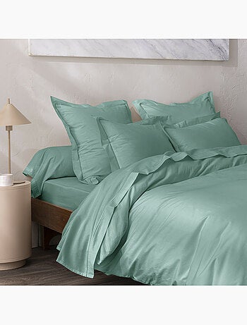 Housse de couette Grand Hôtel Signature — Percale de coton peigné 80 fils/cm²
