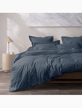 Housse de couette Grand Hôtel Signature — Percale de coton peigné 80 fils/cm²
