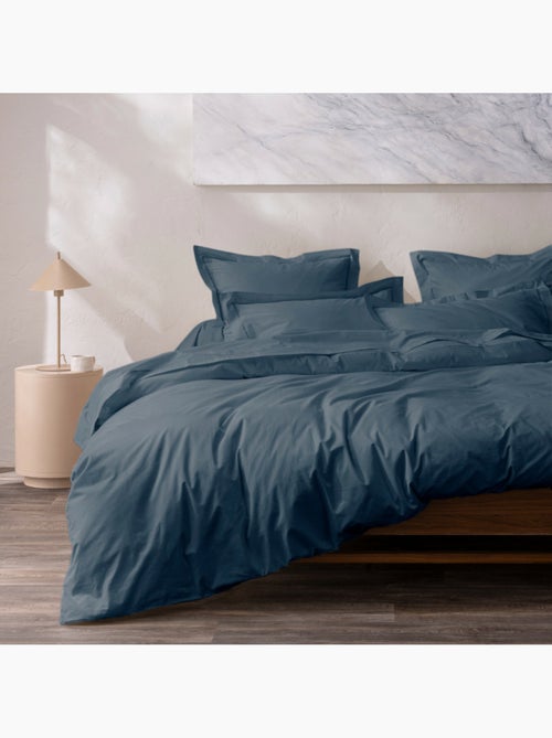 Housse de couette Grand Hôtel Signature — Percale de coton peigné 80 fils/cm² - Kiabi Housse de couette Grand Hôtel Signature — Percale de coton peigné 80 fils/cm² - Kiabi