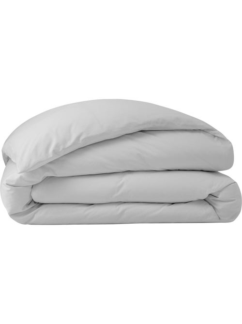 Housse de couette Grand Hôtel Signature — Percale de coton peigné 80 fils/cm² - Kiabi Housse de couette Grand Hôtel Signature — Percale de coton peigné 80 fils/cm² - Kiabi