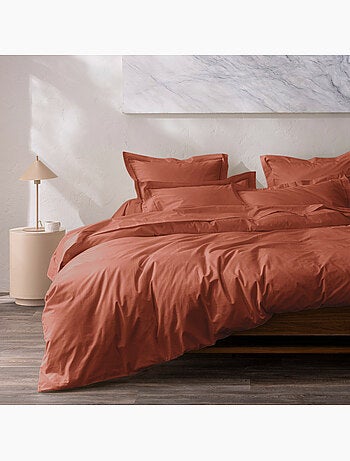 Housse de couette Grand Hôtel Signature — Percale de coton peigné 80 fils/cm²