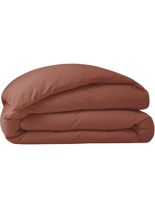 Housse de couette Grand Hôtel Signature — Percale de coton peigné 80 fils/cm² - Kiabi Housse de couette Grand Hôtel Signature — Percale de coton peigné 80 fils/cm² - Kiabi