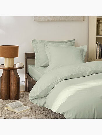 Housse de couette Grand Hôtel Signature — Percale de coton peigné 80 fils/cm²