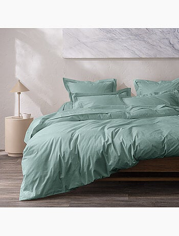 Housse de couette Grand Hôtel Signature — Percale de coton peigné 80 fils/cm²