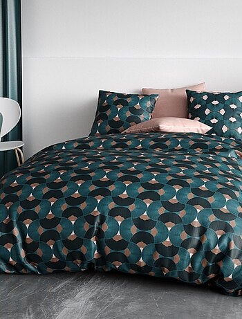 Housse de couette GREEK + 2 taies coton 57 fils