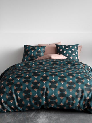 Housse de couette GREEK + 2 taies coton 57 fils