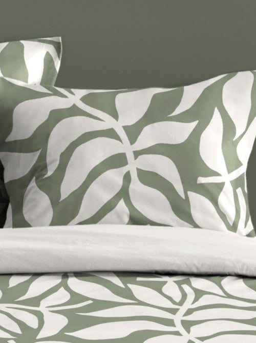 Housse de couette HAKOL + 2 taies coton 57 fils - Kiabi Housse de couette HAKOL + 2 taies coton 57 fils - Kiabi