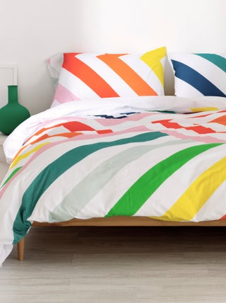 Housse de couette Happy stripes "Happyfriday"