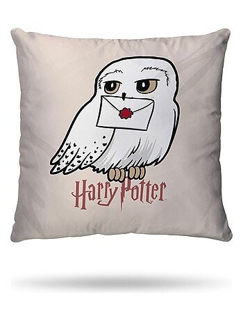 Housse de couette Harry Potter Hedwige 140x200 cm - 100% Coton - Rose