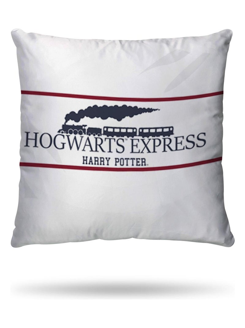 Housse de couette Harry Potter Hogwarts Express 220x240 cm - Coton Blanc - Kiabi