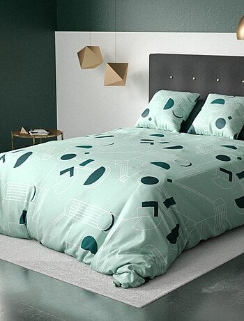 Housse de couette HAWAK + taie(s) microfibre