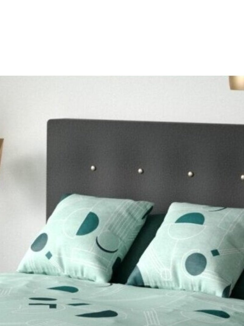 Housse de couette  HAWAK + taie(s) microfibre Vert - Kiabi