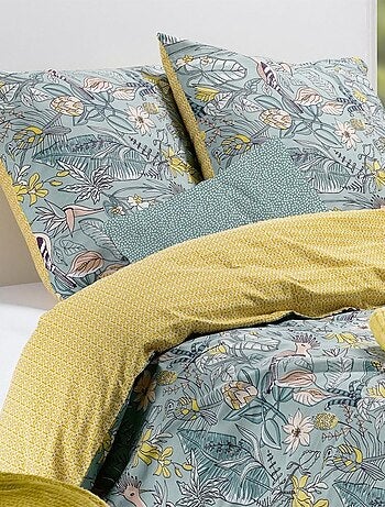 Housse de couette Hupia + taie(s) coton 57 fils