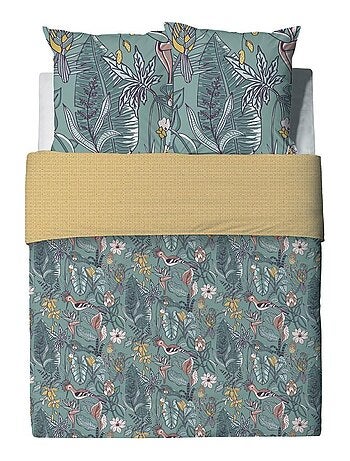 Housse de couette Hupia + taie(s) coton 57 fils