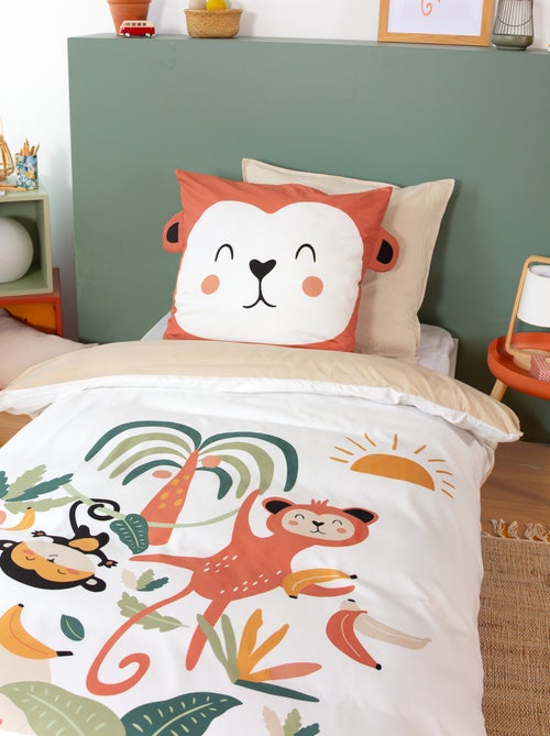 Housse de couette imprimée (140 x 200 cm) - 1 personne - Kiabi Housse de couette imprimée (140 x 200 cm) - 1 personne - Kiabi