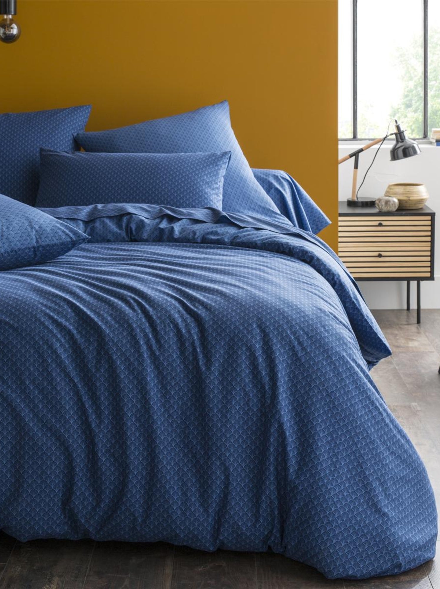 Housse De Couette En Bambou Imprimé Camille - 200x200 Cm - Douce, Certifiée Oeko-Tex - Fabriquée En France - 3