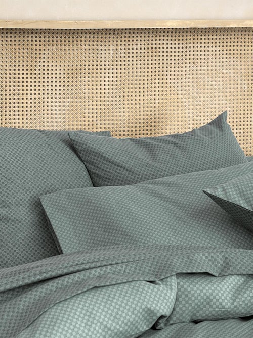 Housse de couette imprimée en microfibre, ALBAN - Kiabi