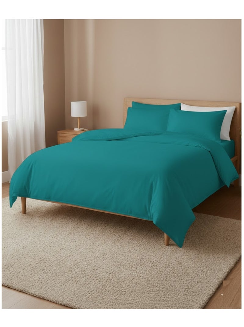 Housse de couette intemporelle Bleu - Kiabi