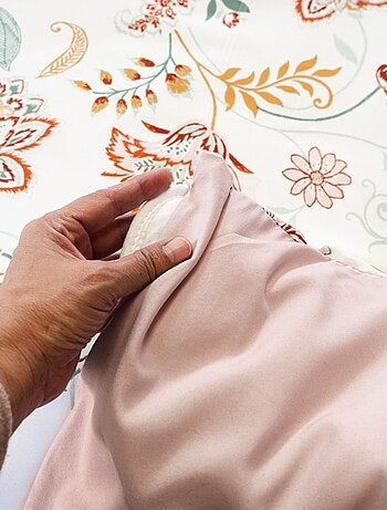 Housse de couette ISPANA + 2 taies microfibre