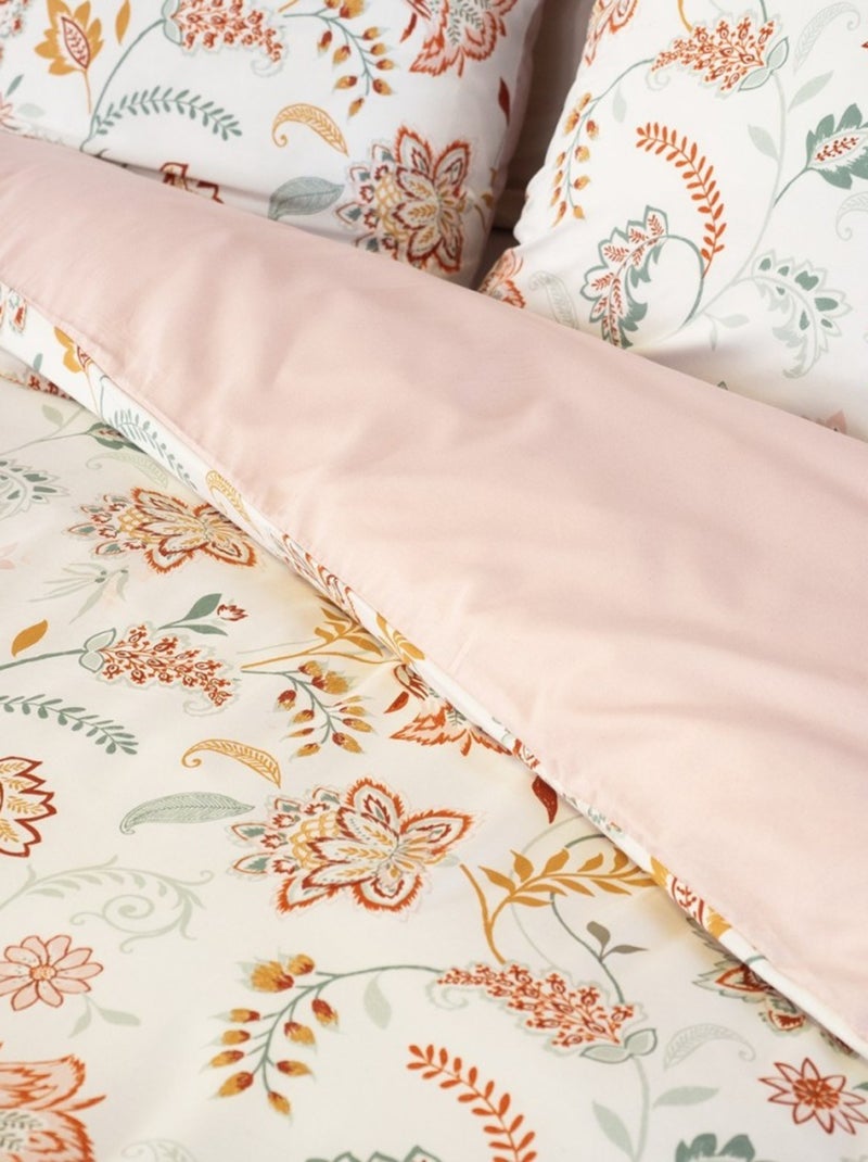Housse de couette ISPANA + 2 taies microfibre Blanc - Kiabi