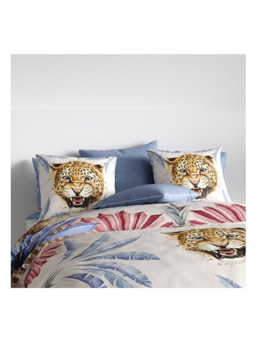 Housse de couette JAVA + 2 taies coton 57 fils - Kiabi