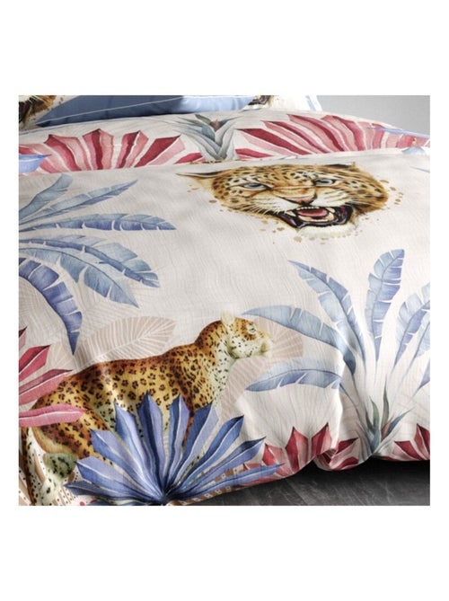 Housse de couette JAVA + 2 taies coton 57 fils - Kiabi