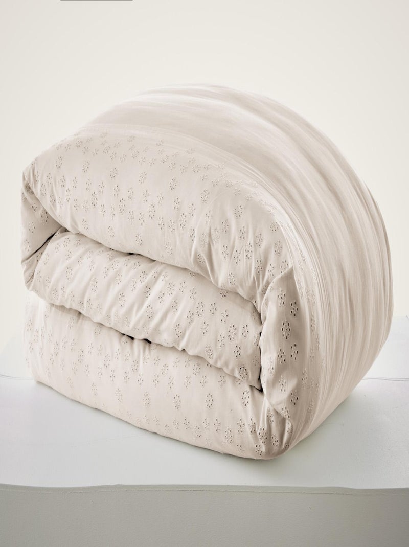 Housse de couette Jeanne Beige - Kiabi