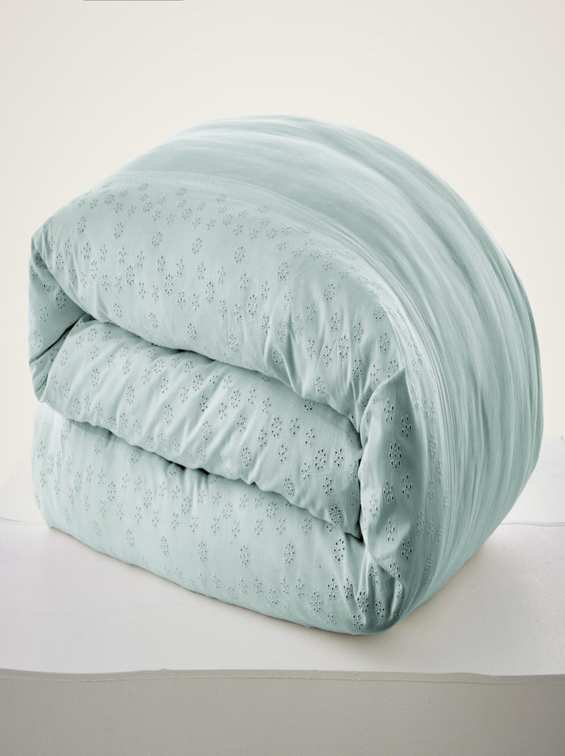 Housse de couette Jeanne Bleu ciel - Kiabi