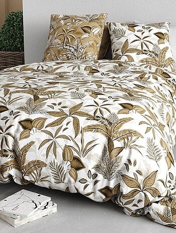 Housse de couette KAHONI + 2 taies coton 57 fils
