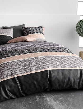 Housse de couette KEA + 2 taies coton 57 fils