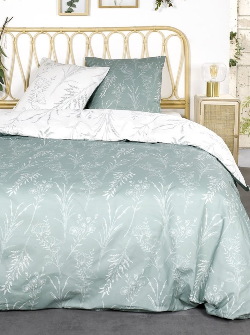 Housse de couette  Keystone + taie(s) 100% coton flanelle Blanc - Kiabi