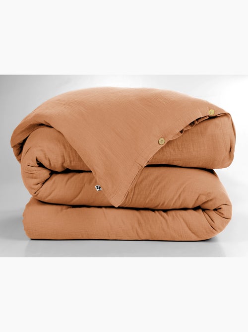 Housse de couette king size - double gaze - mila - Kiabi Housse de couette king size - double gaze - mila - Kiabi