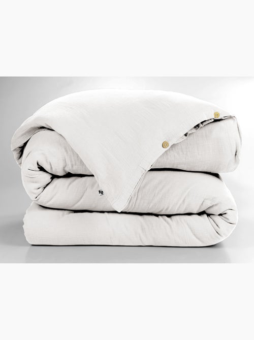 Housse de couette king size - double gaze - mila - Kiabi Housse de couette king size - double gaze - mila - Kiabi