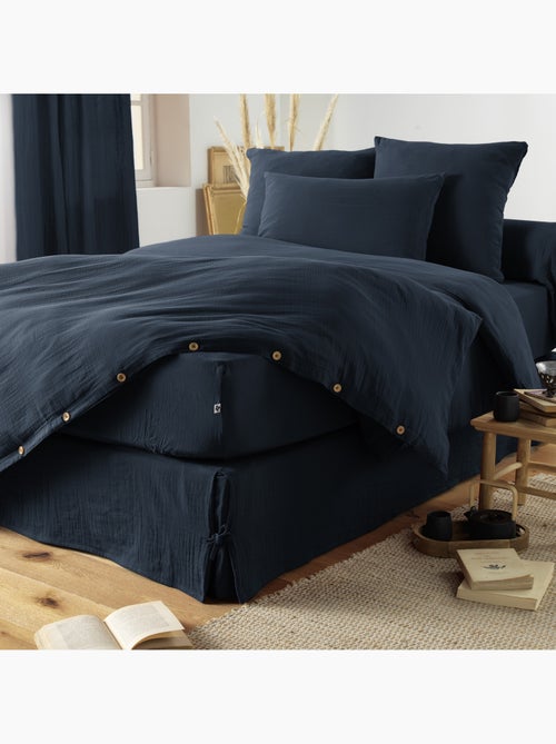 Housse de couette king size - double gaze - mila - Kiabi Housse de couette king size - double gaze - mila - Kiabi