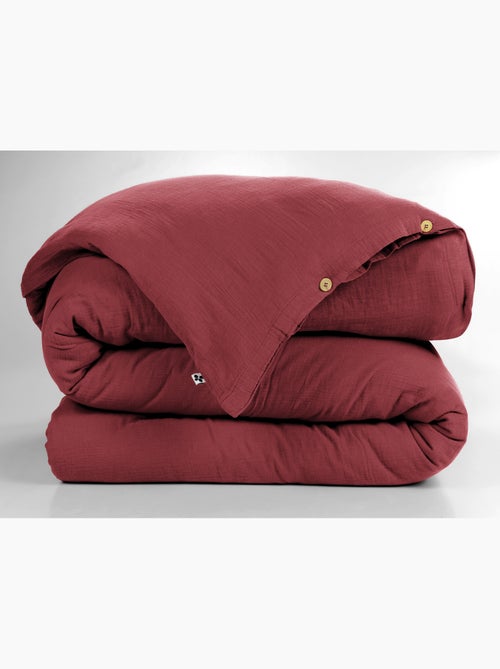 Housse de couette king size - double gaze - mila - Kiabi Housse de couette king size - double gaze - mila - Kiabi