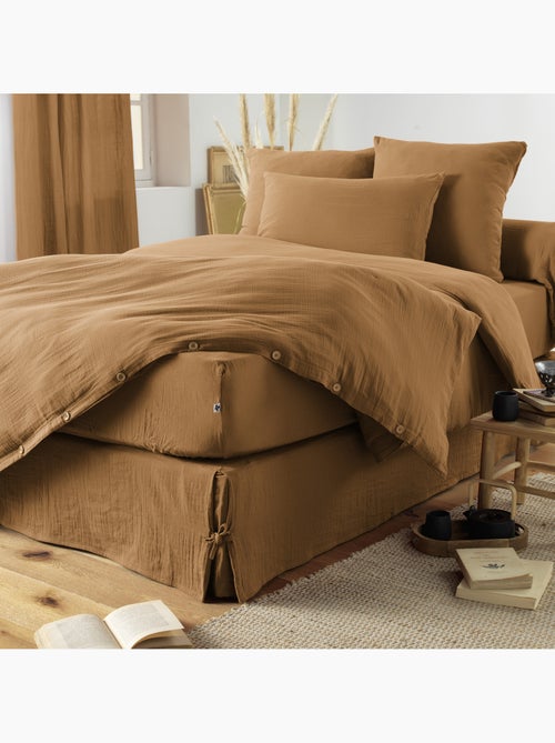 Housse de couette king size - double gaze - mila - Kiabi Housse de couette king size - double gaze - mila - Kiabi