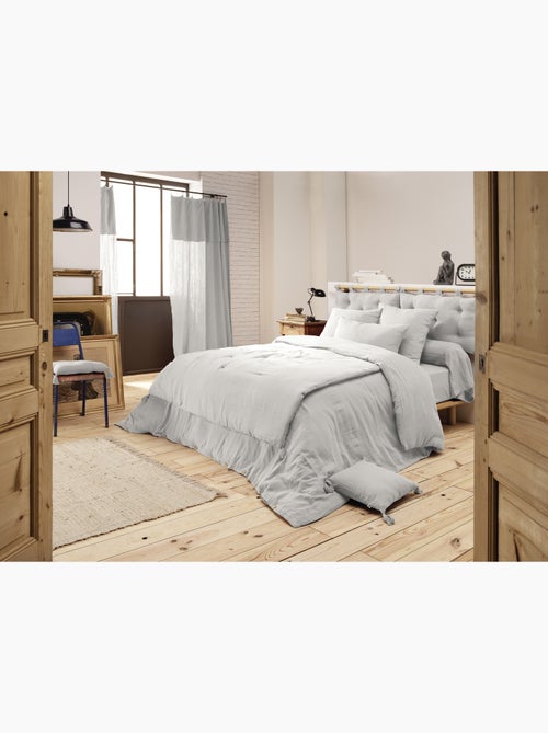 Housse de couette king size - double gaze - mila - Kiabi Housse de couette king size - double gaze - mila - Kiabi