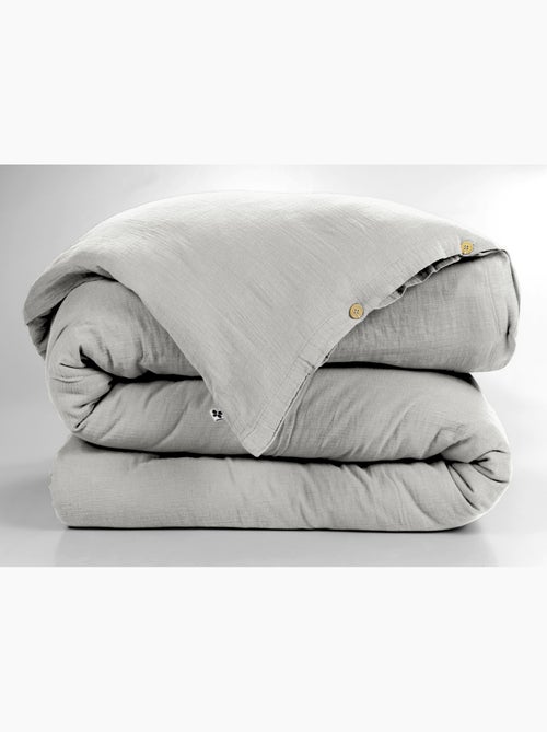 Housse de couette king size - double gaze - mila - Kiabi Housse de couette king size - double gaze - mila - Kiabi