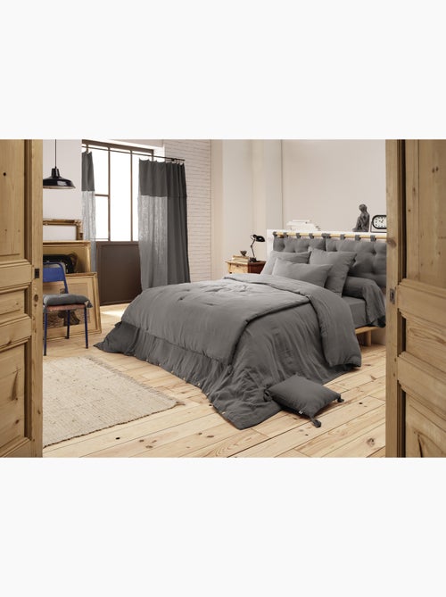 Housse de couette king size - double gaze - mila - Kiabi Housse de couette king size - double gaze - mila - Kiabi